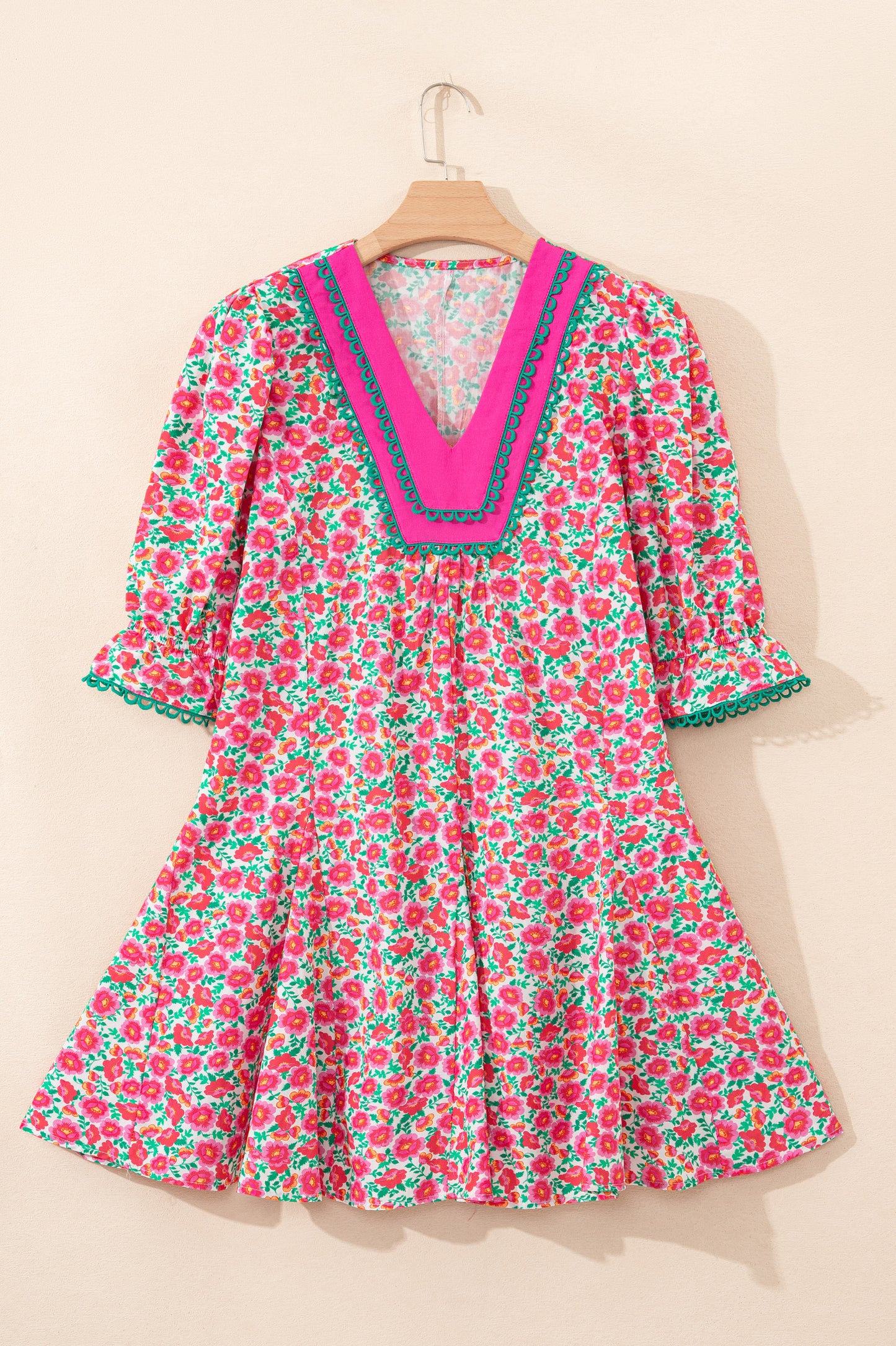 Spring Fling Patchwork Dress