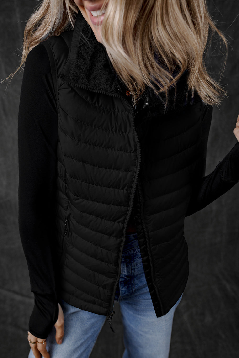 Modern Minimal Quilted Vest